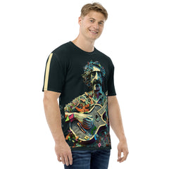 Soul Swing All-Over Print Men's Crew Neck T-Shirt