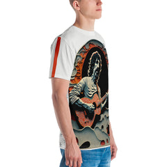 Disco Dynamism All-Over Print Men's Crew Neck T-Shirt