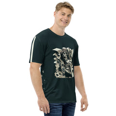 Victory Lap All-Over Print Men's Crew Neck T-Shirt