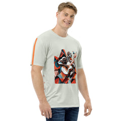 Record Breaker All-Over Print Men's Crew Neck T-Shirt