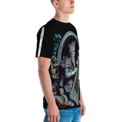 Electro Wave Men's Crew Neck T-Shirt