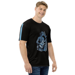 Casual and Cool: Groove Giants Men's T-Shirt with All-Over Print