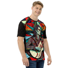 Rhythm Rebels All-Over Print Men's Crew Neck T-Shirt