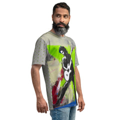 Abstract Canvas Men's Crew Neck T-Shirt