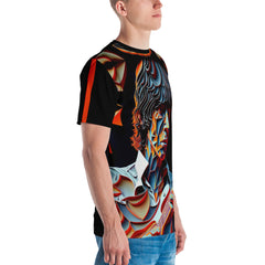 Vocal Harmony All-Over Print Men's Crew Neck T-Shirt