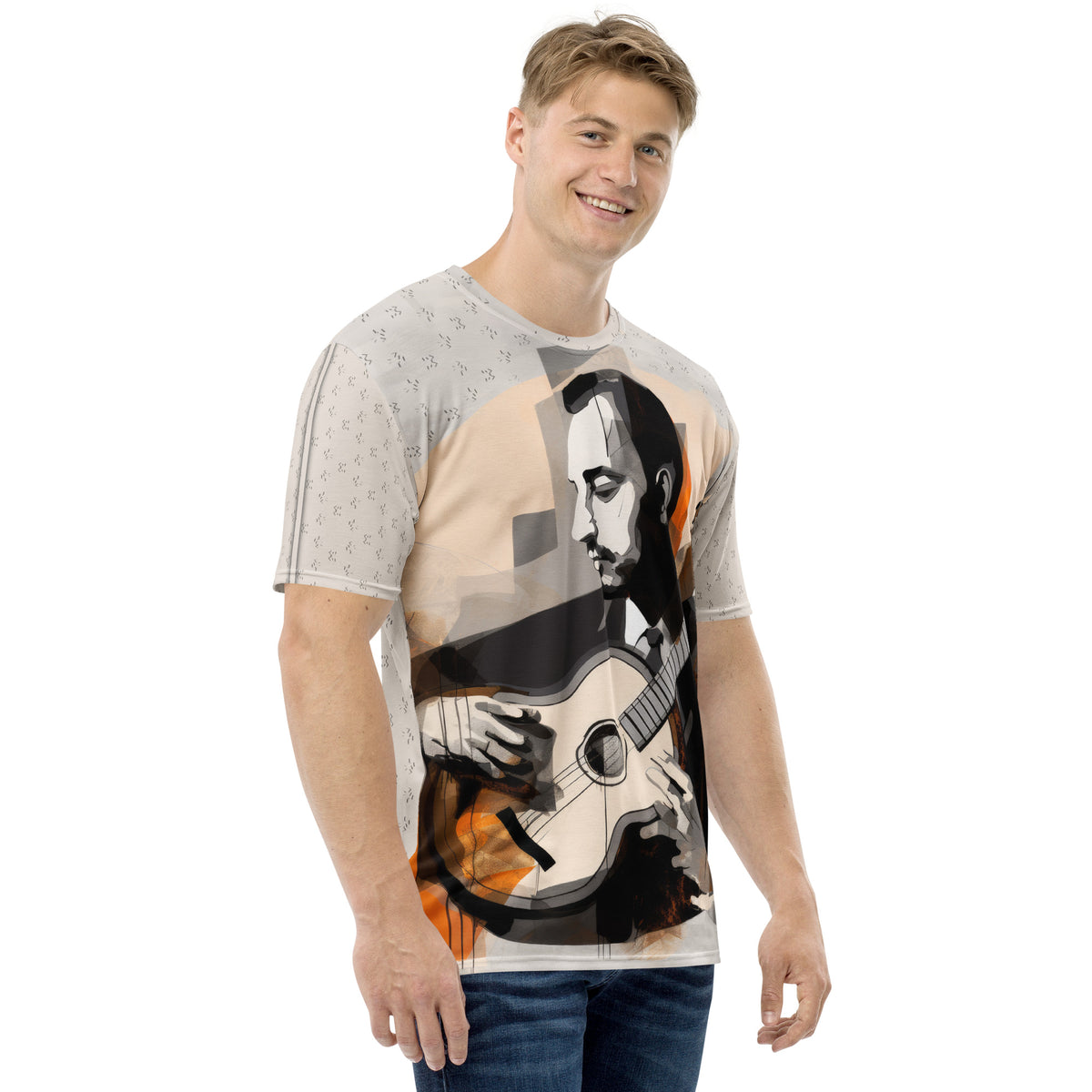 Whispering Trees Men's Crew Neck T-Shirt