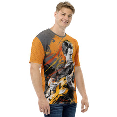 Oceanic Abstract Men's Crew Neck T-Shirt