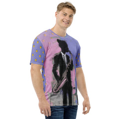 Modern Minimalism All-Over Print Men's Crew Neck T-Shirt