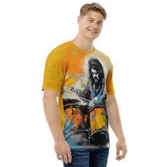 Architectural Essence All-Over Print Men's Crew Neck T-Shirt