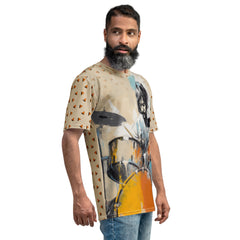 Abstract Reflections All-Over Print Men's Crew Neck T-Shirt