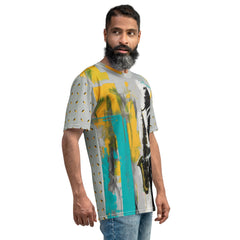 Cityscape Harmony All-Over Print Men's Crew Neck T-Shirt