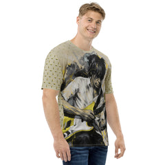 Geometric Illusion All-Over Print Men's Crew Neck T-Shirt