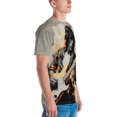 Minimalist Dreamscape All-Over Print Men's Crew Neck T-Shirt