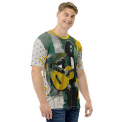 Twilight Abstract Men's Crew Neck T-Shirt