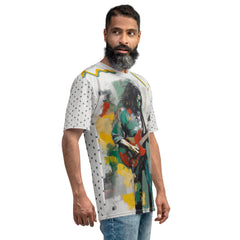 Geometric Shadows Men's Crew Neck T-Shirt