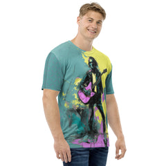 Arctic Abstract Men's Crew Neck T-Shirt