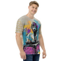 Abstract Autumn Men's Crew Neck T-Shirt