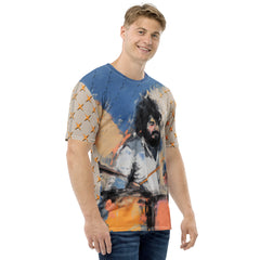 Abstract Horizon Men's Crew Neck T-Shirt