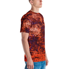 Rustic Elegance All-Over Print Men's Crew Neck