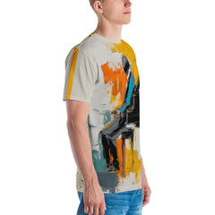 Abstract Oasis Minimalist Men's Crew Neck T-Shirt