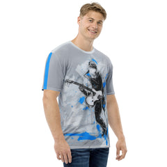 Whispering Leaves Abstract Men's Crew Neck T-Shirt