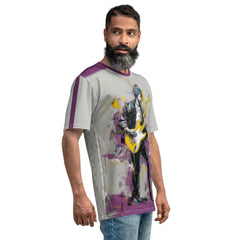 Artistry in Nature Minimalist Men's Crew Neck T-Shirt