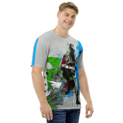 Serendipity Abstract Men's Crew Neck T-Shirt