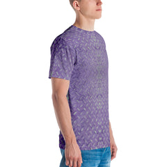 Linen Leap Texture Men's Crewneck Tee