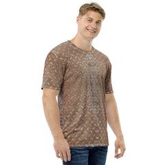 Honeycomb Hustle Texture Men's Crewneck Tee