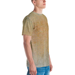 Bamboo Bound Texture Men's Crew Neck T-Shirt