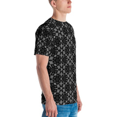 Abstract Kaleidoscope Men's Crew Neck T-Shirt