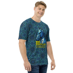 Wise Owl Professor All-Over Print Men's T-Shirt