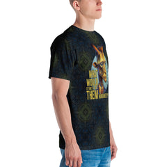 Dreamy Deer Stargazer All-Over Print Men's T-Shirt