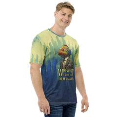 Vibrant Vulture Artist All-Over Print Men's T-Shirt