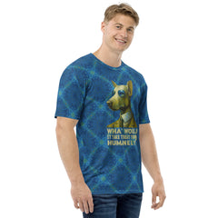 Playful Monkey Musician All-Over Print Men's T-Shirt