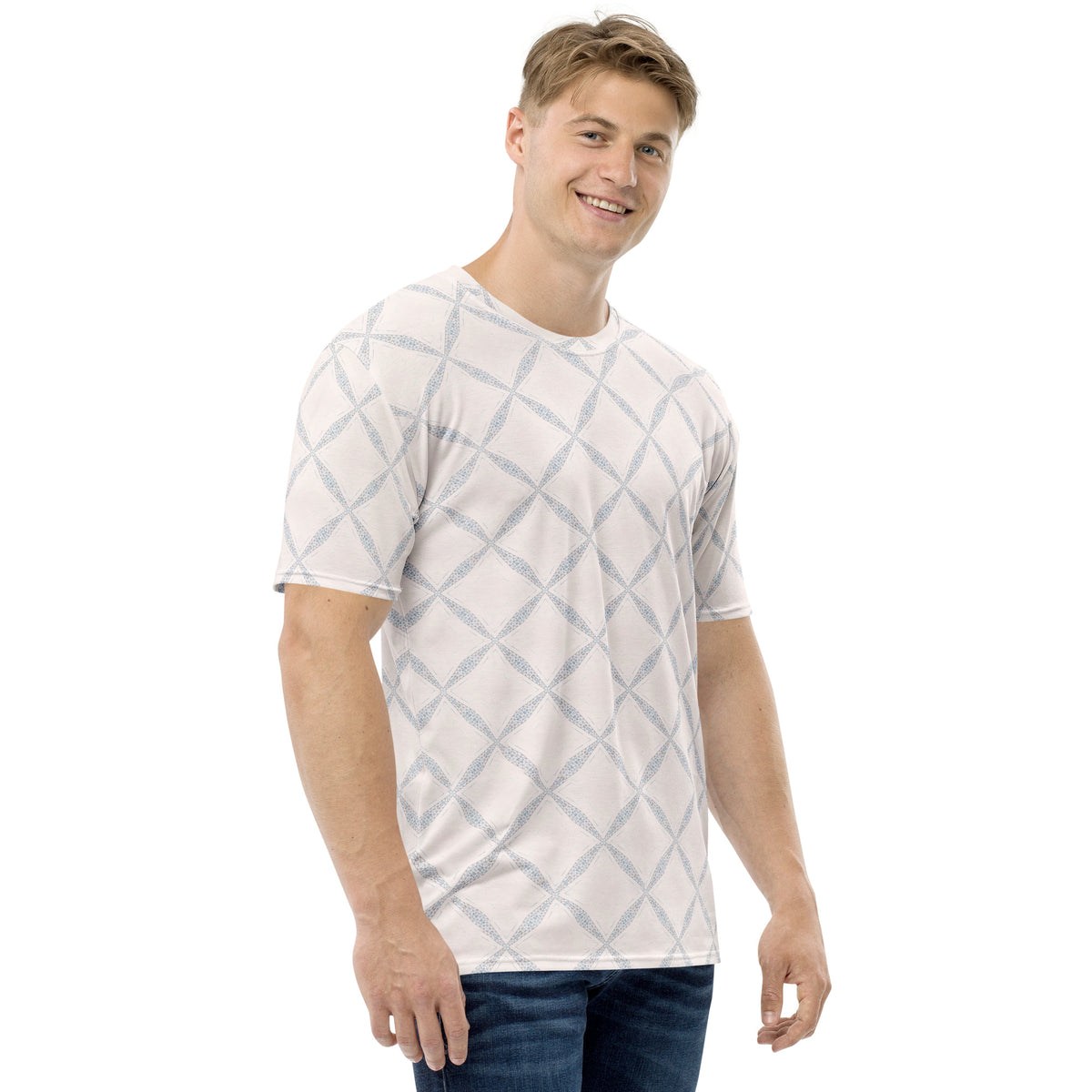 Nature's Camouflage Men's Crew Neck T-Shirt