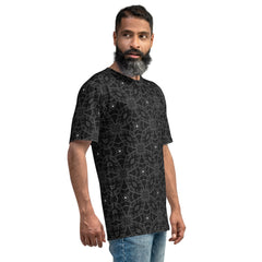 Floral Kaleidoscope Men's Crew Neck T-Shirt