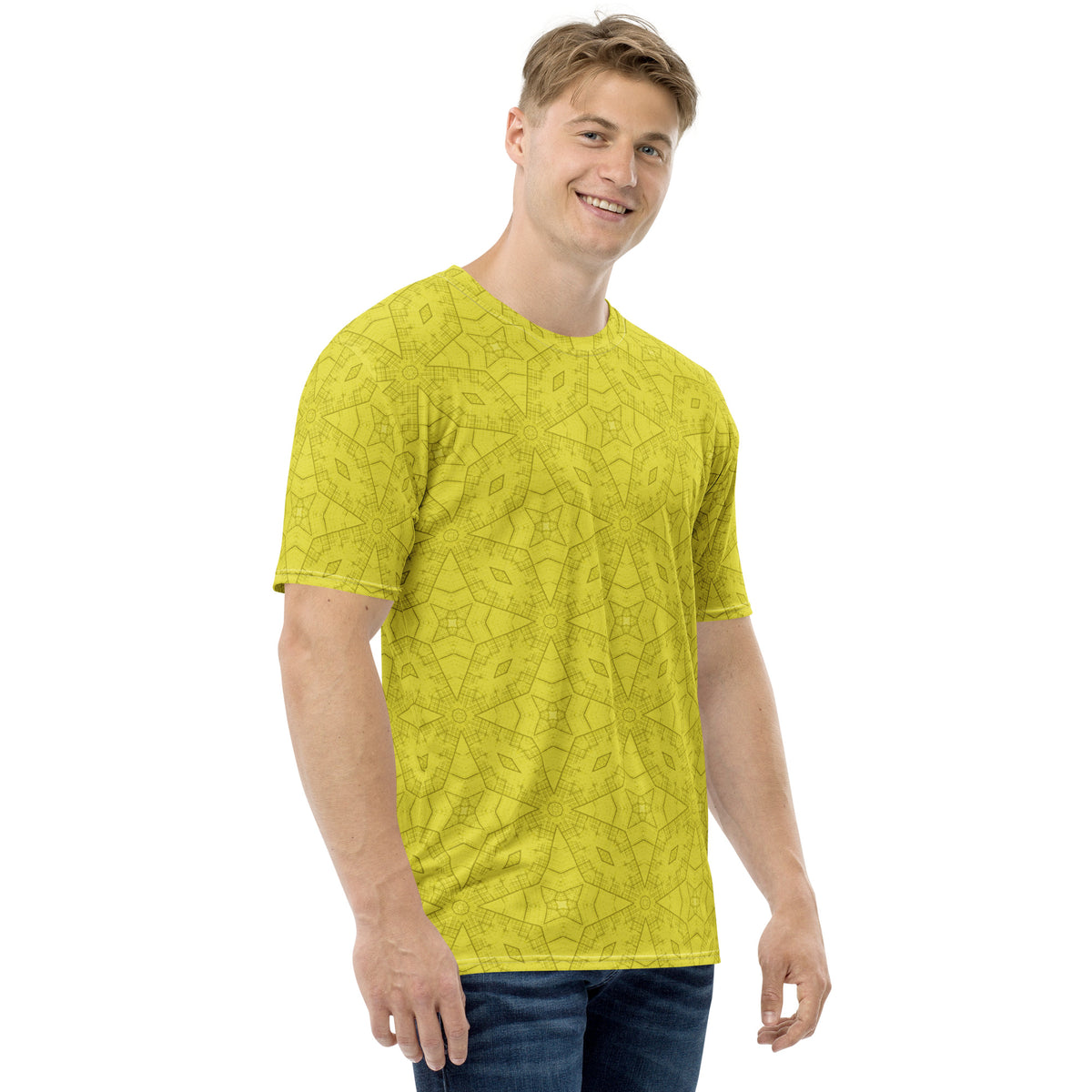 Nordic Whispers Men's Crew Neck T-Shirt