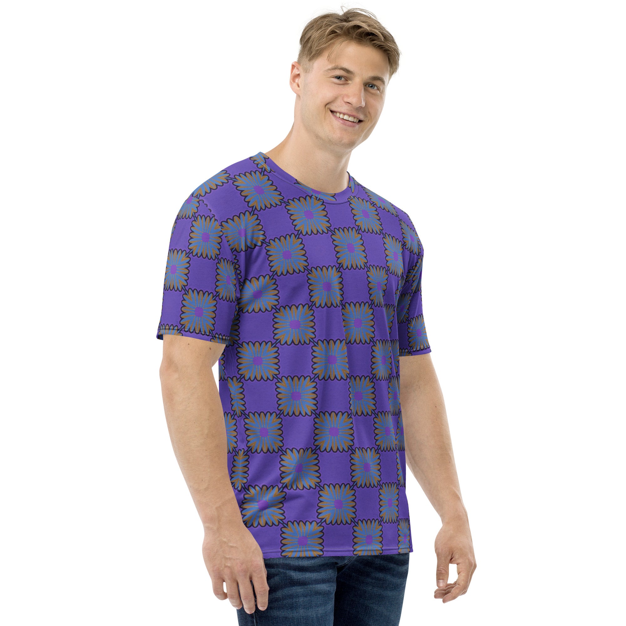 Nature's Mosaic Men's Crewneck Tee