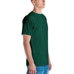 Marbled Opulence Men's Crew Neck T-Shirt