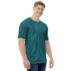 Herringbone Hues Men's Crew Neck T-Shirt
