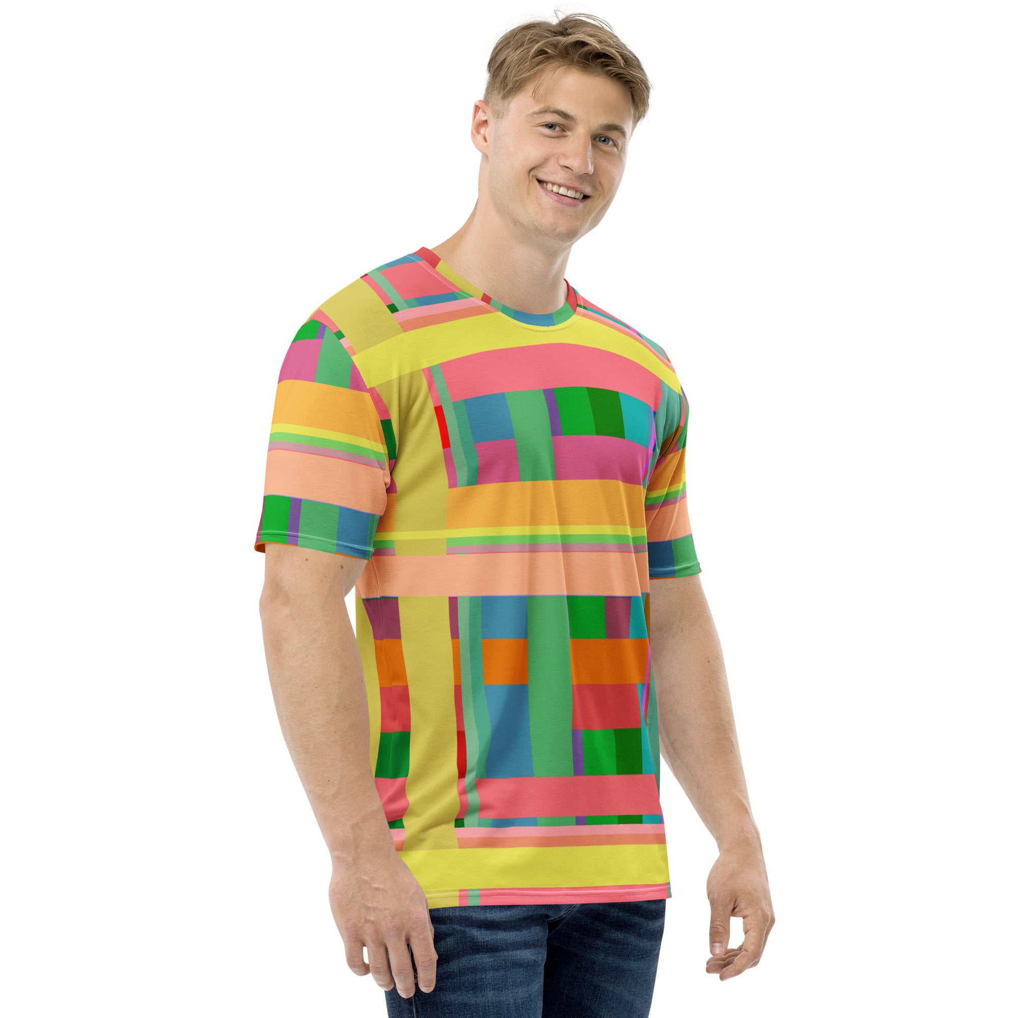 Elevate your wardrobe with this Psychedelic Prism Crew Neck, where fashion meets the artistry of psychedelic patterns.