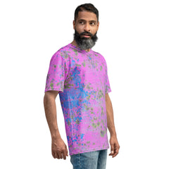 Stylish and comfortable Men's Vibrant Vortex Crew Neck T-Shirt for everyday wear