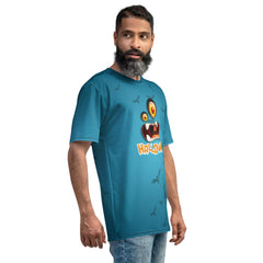 Comfortable crew neck t-shirt for men with ghostly design





