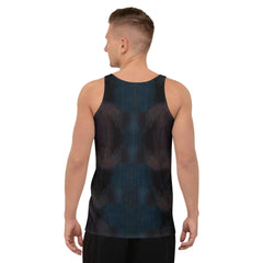 Side view of NS 815 Men's fitness tank top.