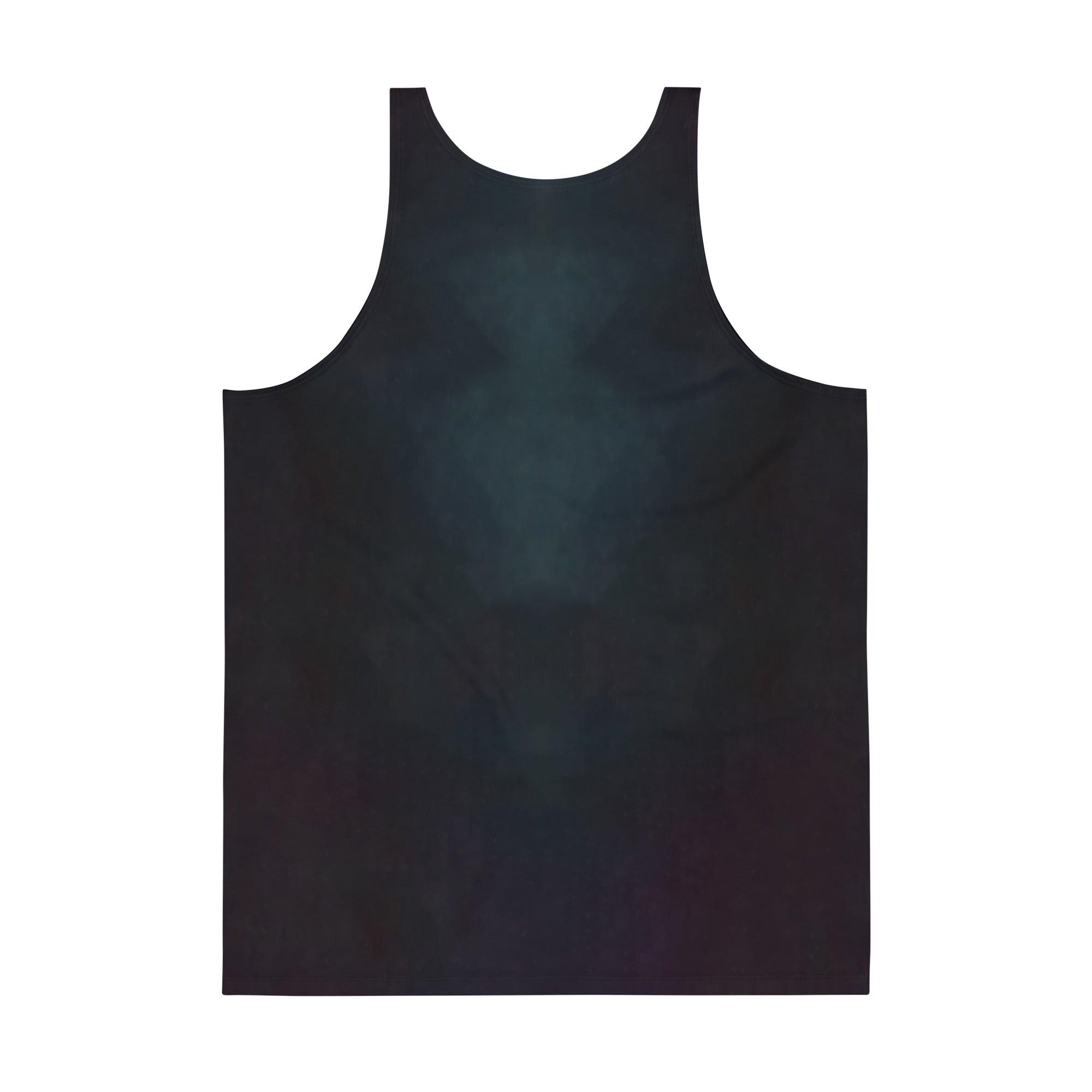NS 862 Men's athletic tank top side view.