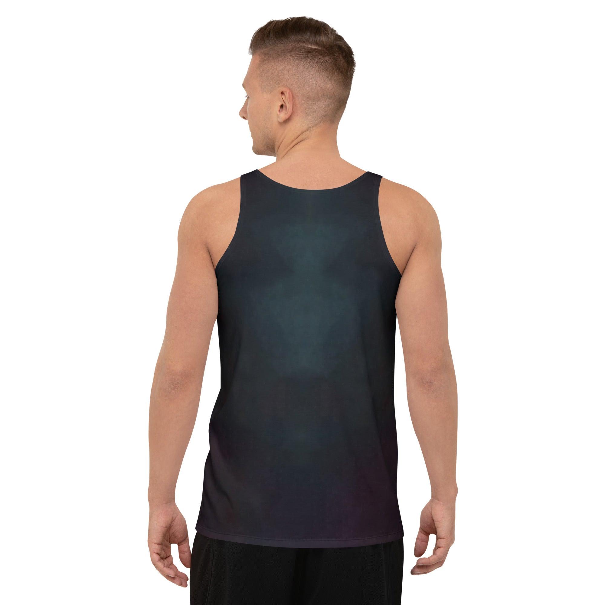 NS 862 Tank Top in casual outdoor setting.