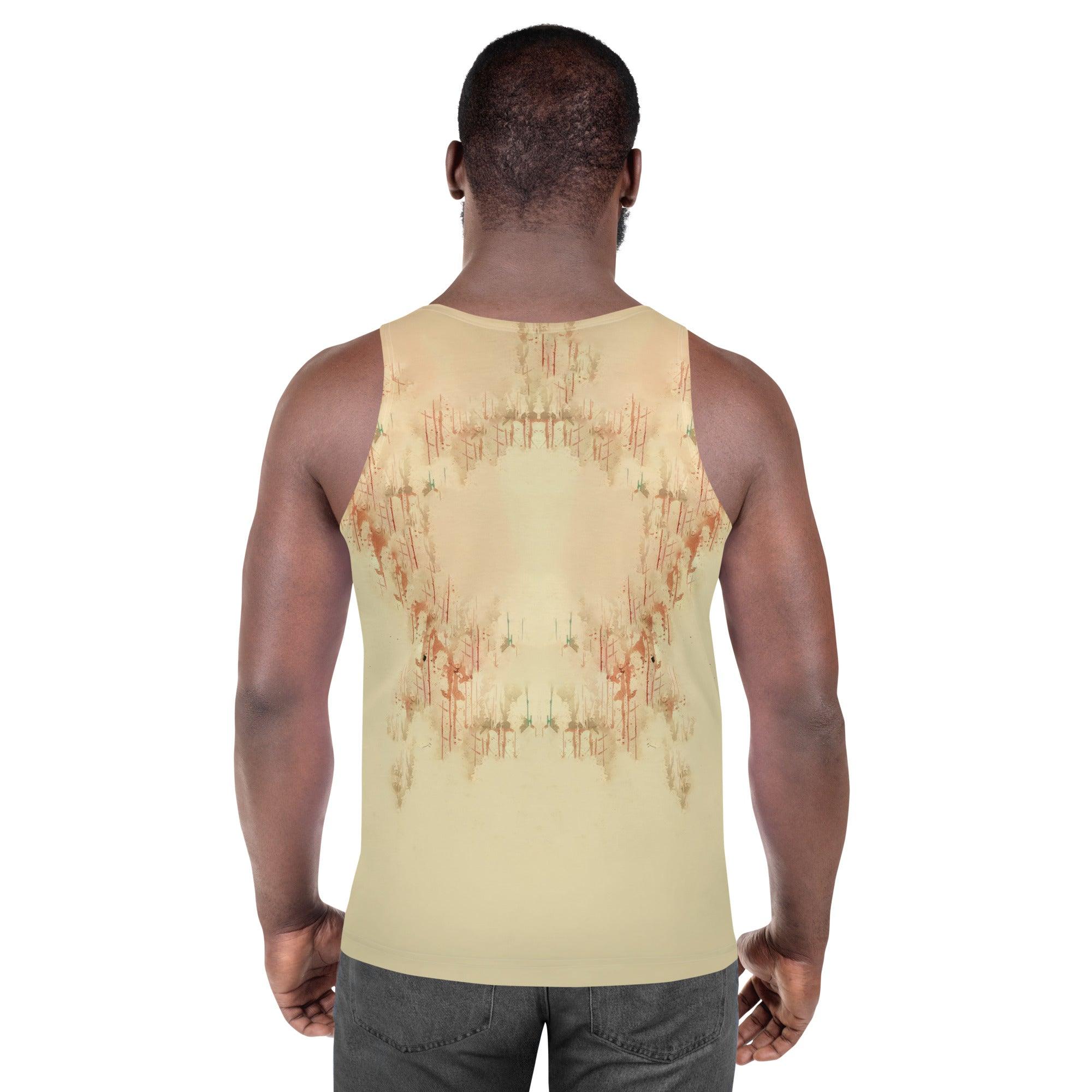 NS-967 Men's Athletic Tank Top side profile