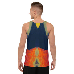 Back view of NS-1000 Men's Tank Top showcasing the design