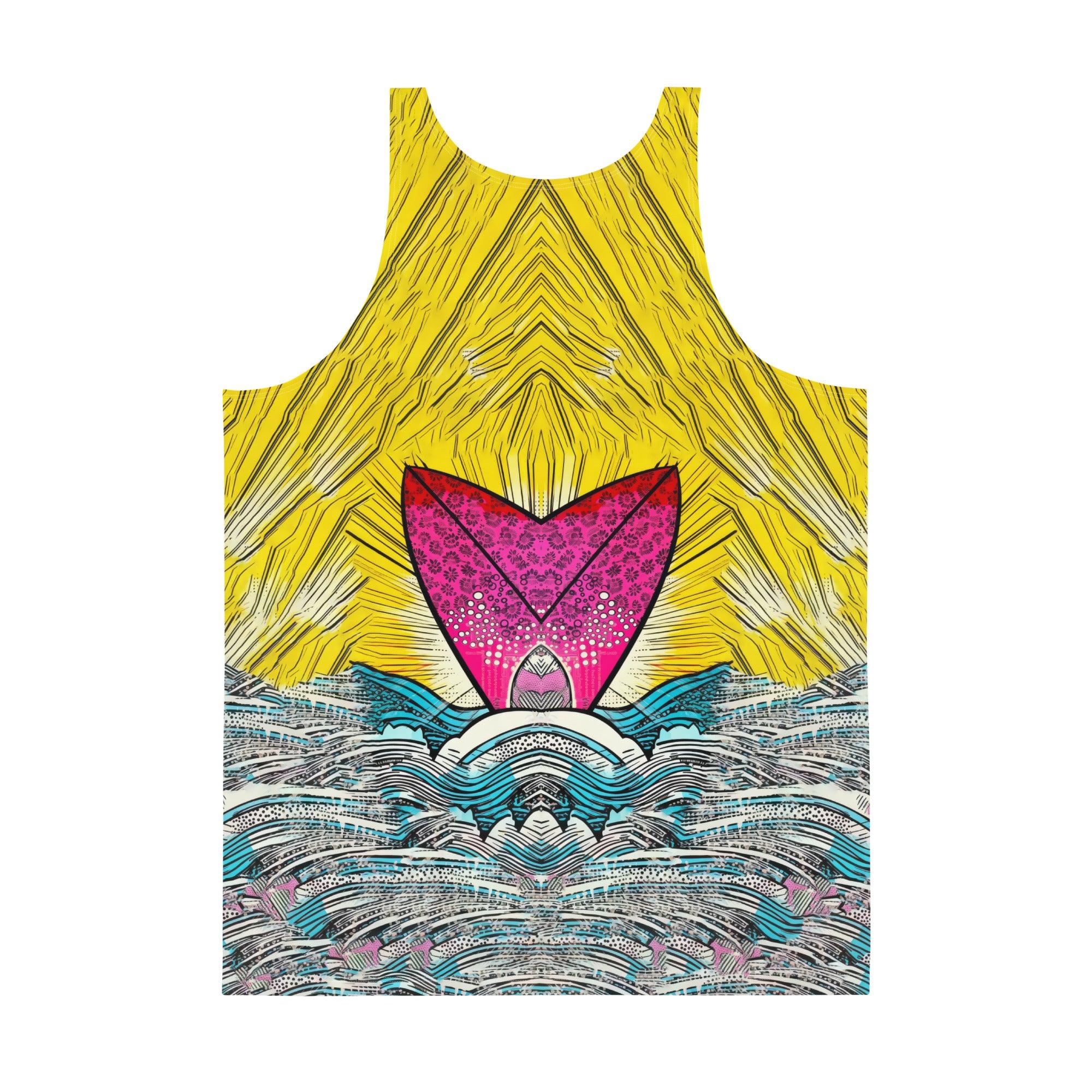 Durable Surfing 5-32 Men's Tank, ideal for beach and casual wear